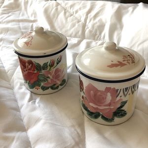 🌈SOLD🌈Vintage enamelware cups